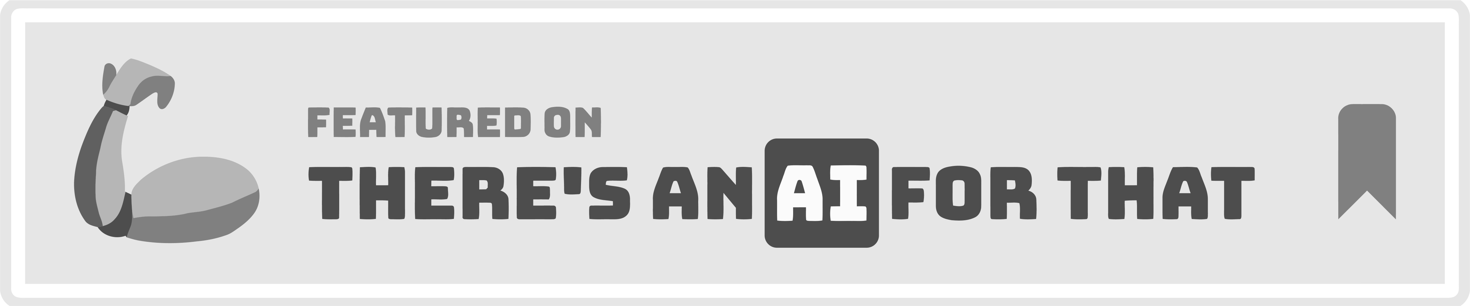 Featured on There's An AI For That